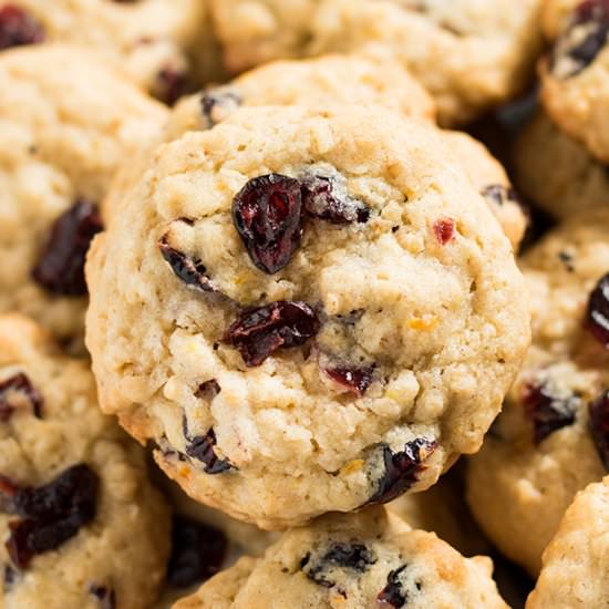 Cranberry Orange Oatmeal Cookies - Recipe photo by TheSaltyMarshmallow