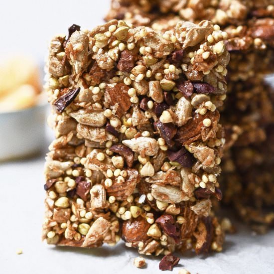 Maple Granola Brittle - Recipe photo by my berkeley kitchen