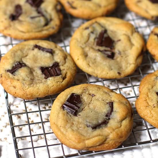 Dark Chocolate Chunk Cookies - Recipe photo by suebeehomemaker