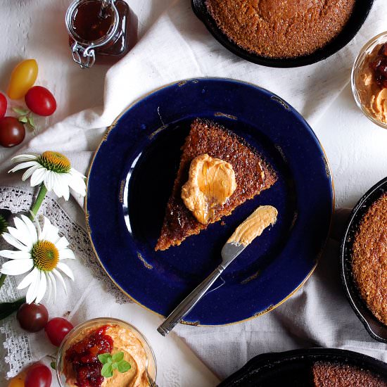 Burnt Honey Cornbread - Recipe photo by The Original Dish