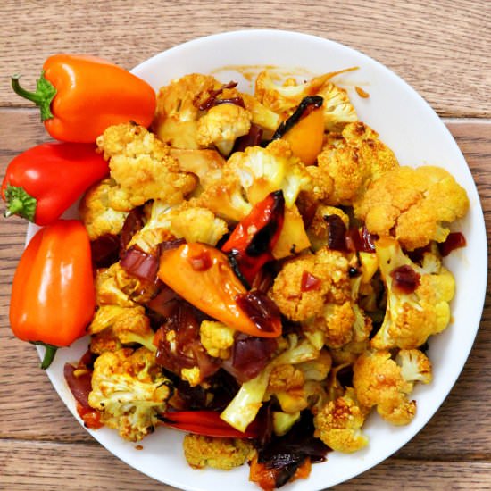 Healthy Baked Gobi Manchurian - Recipe photo by twosleeevers