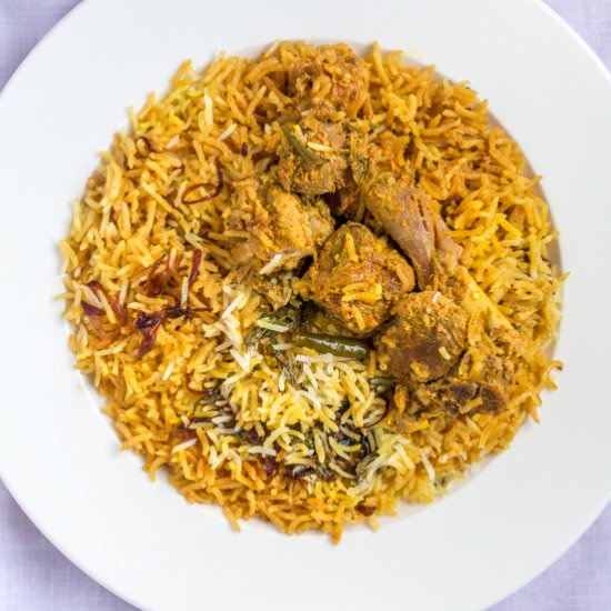 Hyderabadi Mutton Biryani - Recipe photo by KaliMirchbysmita