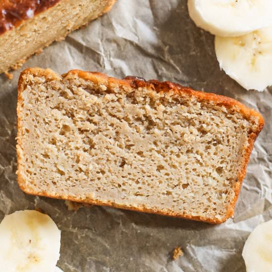 Healthy Banana Bread Pound Cake - Recipe photo by dessertswithbenefits