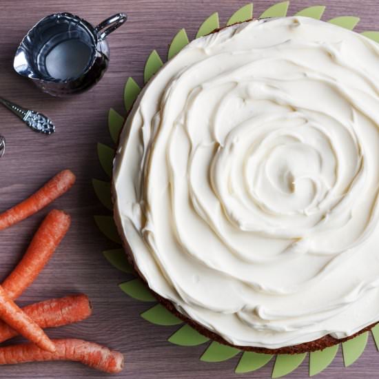 Carrot Cake with Frosting - Recipe photo by electricbluefood