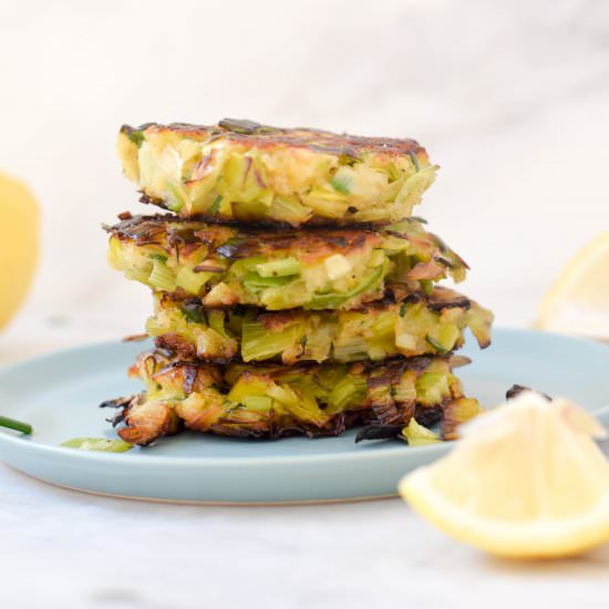 Leek Patties - Recipe photo by westoftheloop