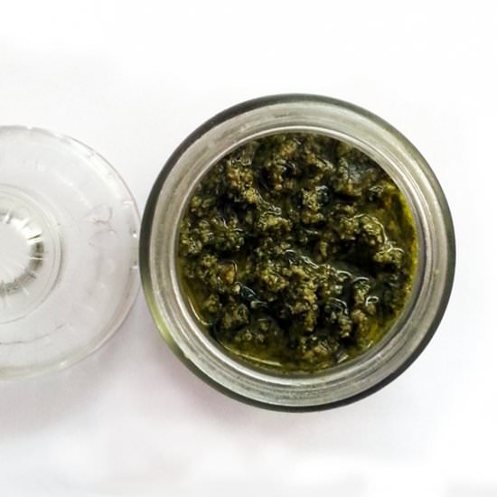 Basil Walnut Pesto - Recipe photo by steamingpot