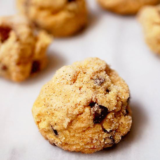 Baked chocolate chip hush puppies - Recipe photo by evabakes