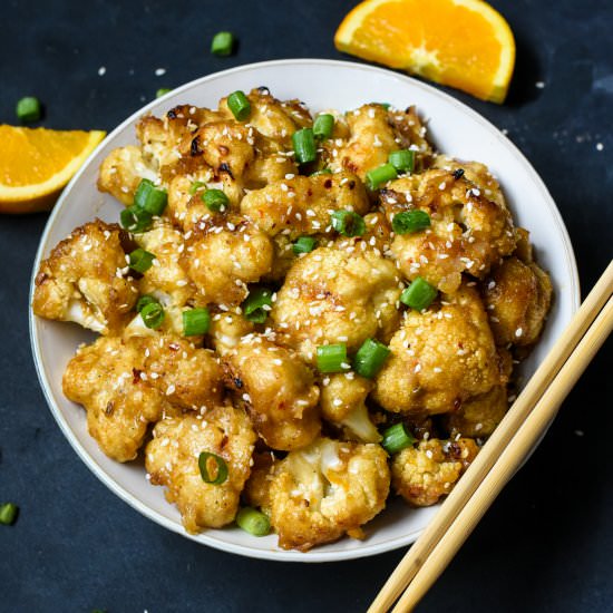 Orange Cauliflower - Recipe photo by SouthernParm