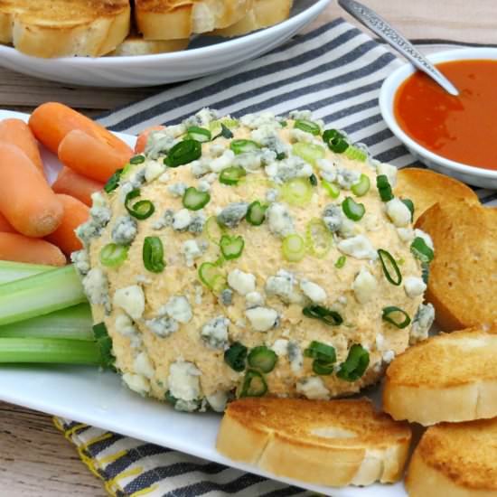 Buffalo Chicken Cheese Ball - Recipe photo by SheSaved