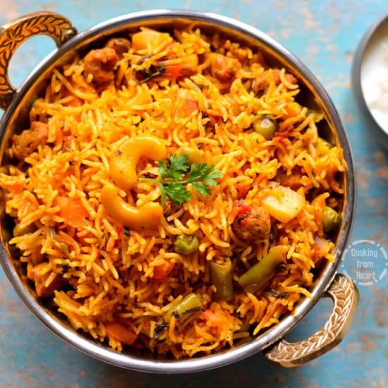 Vegetable Biryani - Recipe photo by ch_cooks