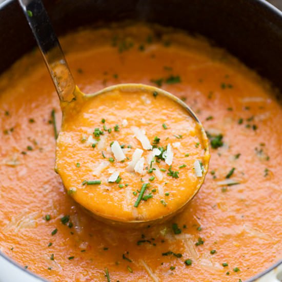 Spanish Potato Soup - Recipe photo by cookingforkeeps