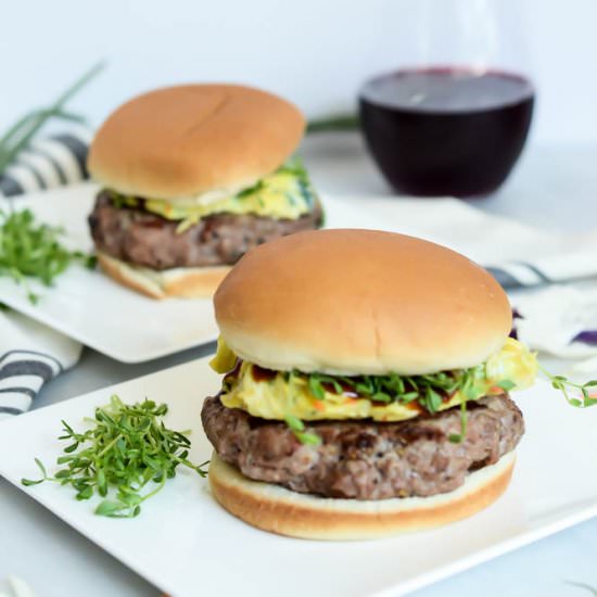 Moo Shu Pork Burgers - Recipe photo by robinterry1