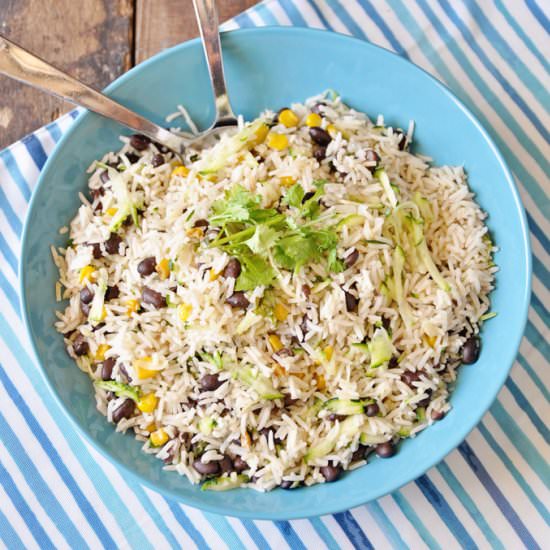Southwestern Rice with Black Beans - Recipe photo by lettuceeatveggies