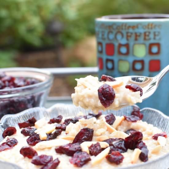 Instant Pot Steel Cut Oats - Recipe photo by The Spicy Apron