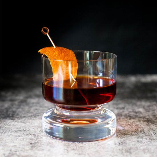 The Black Manhattan - Recipe photo by jojotastic