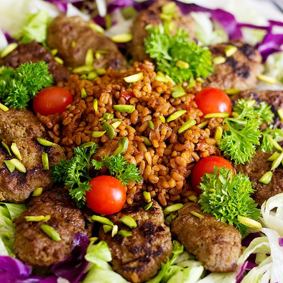Pomegranate Pistachio Koftas - Recipe photo by unicorns in the kitchen