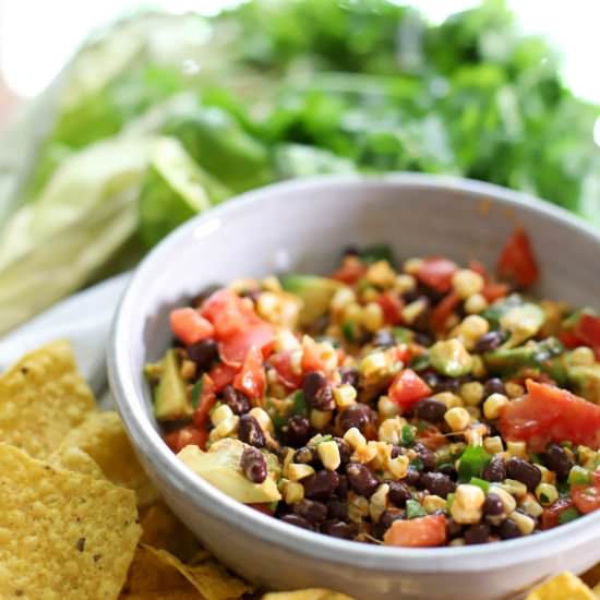 Black Bean Salsa with Avocado - Recipe photo by FunnyLoveLindsay