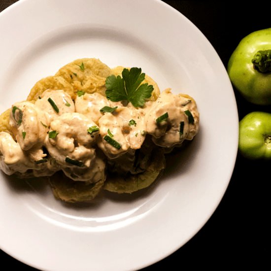 Gluten Free Fried Green Tomatoes - Recipe photo by asprinklingofcayenne