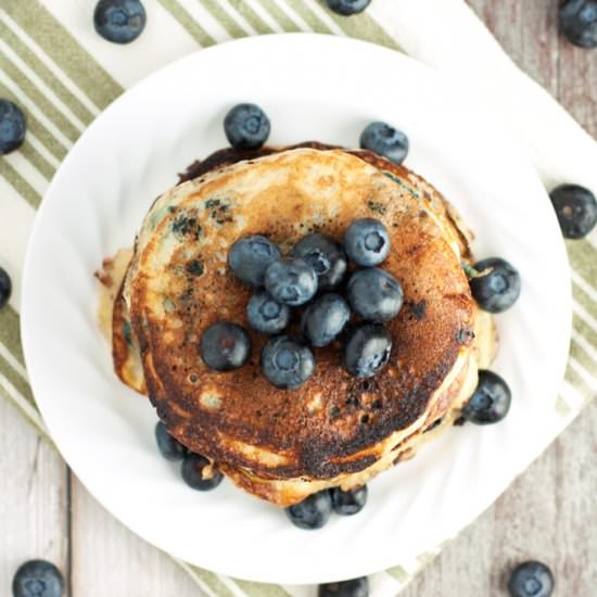 Blueberry Pancakes - Recipe photo by 2Teaspoons