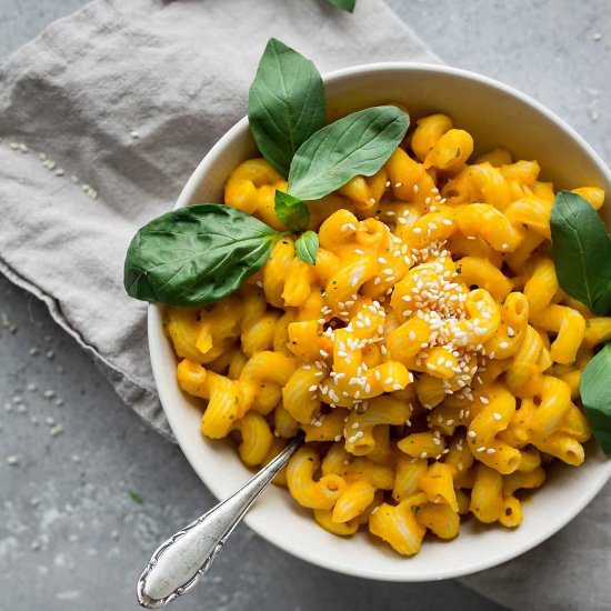 Quick and Easy Vegan Pumpkin Pasta - Recipe photo by Vanillacrunnch