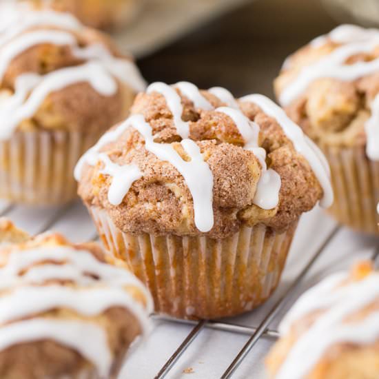 Apple Snickerdoodle Muffins - Recipe photo by yourcupofcake