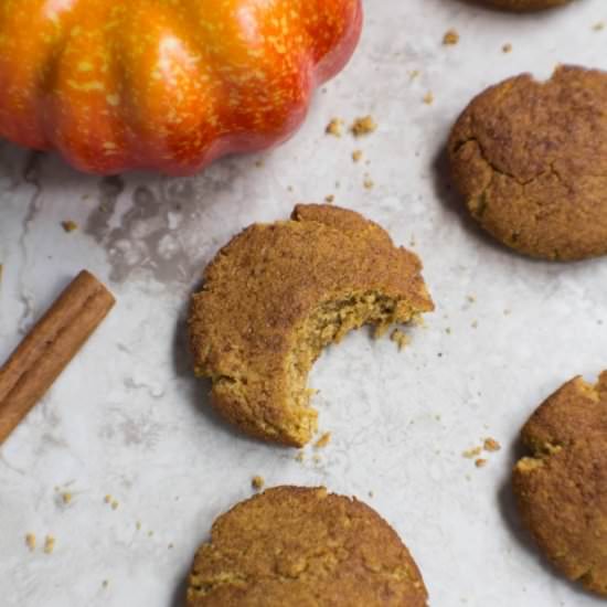 Paleo Pumpkin Snickerdoodles - Recipe photo by thecleaneatingcouple