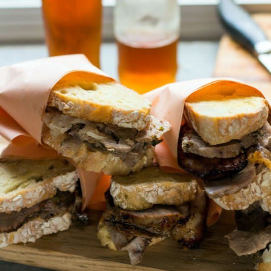 PORCHETTA PANINI - Recipe photo by sugarlovespices