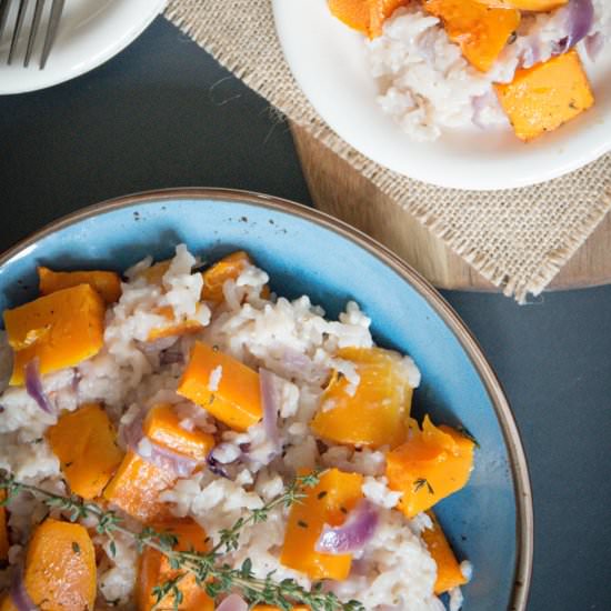 The Best Pumpkin Risotto - Recipe photo by Nathalie IG
