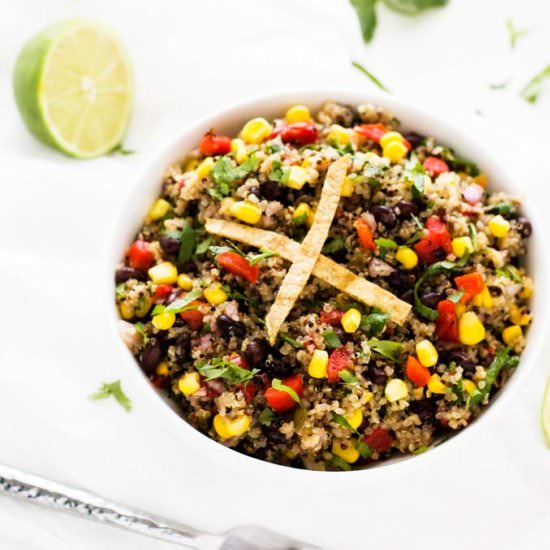 Southwestern Quinoa Salad - Recipe photo by wendybpolisi