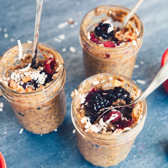 Pumpkin Blueberry Chia Seed Pudding - Recipe photo by amazingpaleo