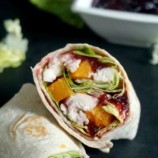 Leftover Turkey Wraps - Recipe photo by mygorgeousrecipes