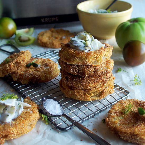 Fried Green Tomatoes - Recipe photo by The Original Dish