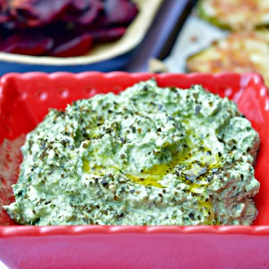 Roasted Kale & Feta Cheese Dip - Recipe photo by Mummys FastandEasy