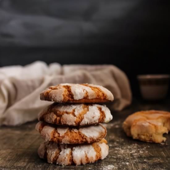 Cardamom Saffron Cake Mix Cookies - Recipe photo by Ghezaeshiriin