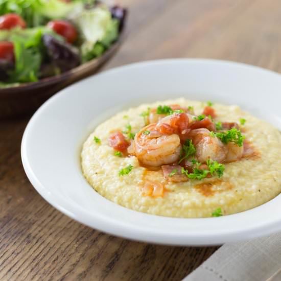 Authentic Southern Shrimp and Grits - Recipe photo by Ethnic Spoon