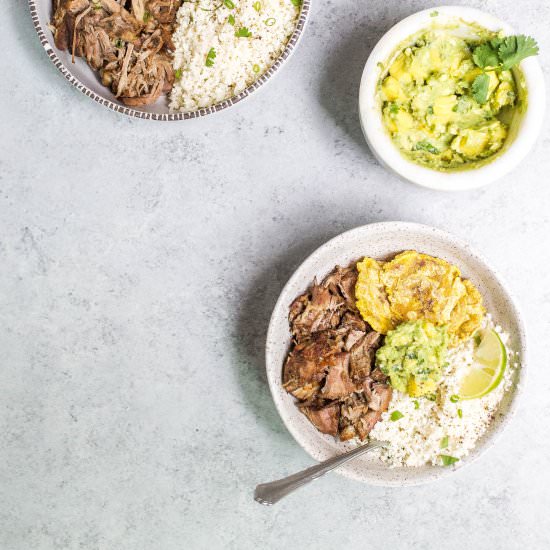 Paleo Carnitas Bowl (AIP) - Recipe photo by food by mars