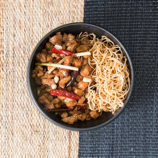 Kung Pao Chicken - Recipe photo by kravingsblog
