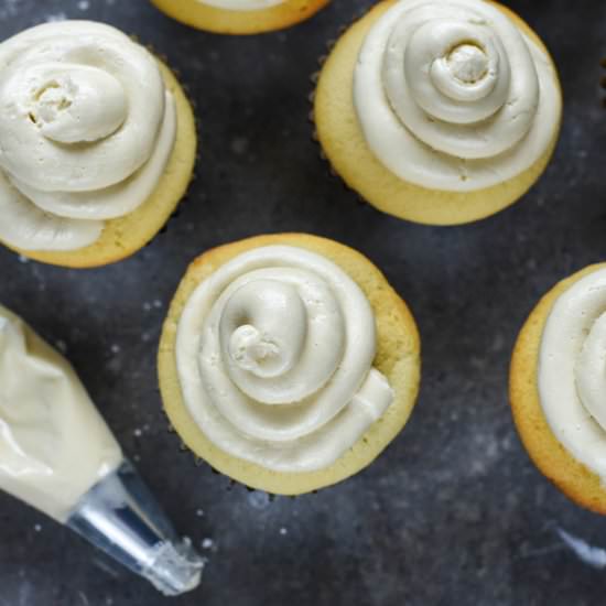 Maple Whiskey Buttercream Frosting - Recipe photo by SouthernParm