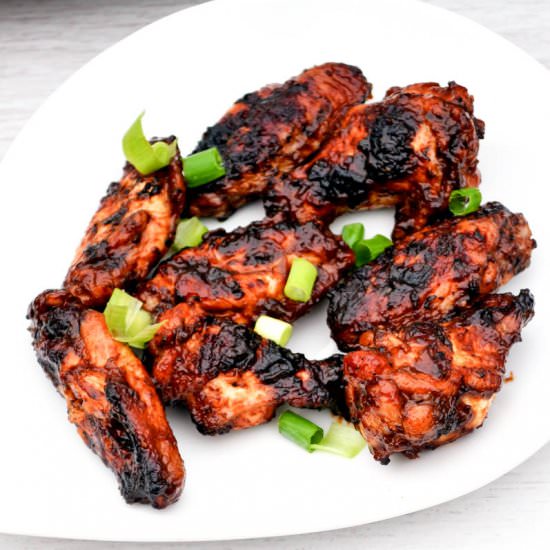 Sweet & Spicy BBQ Wings - Recipe photo by Cakes By Chichi