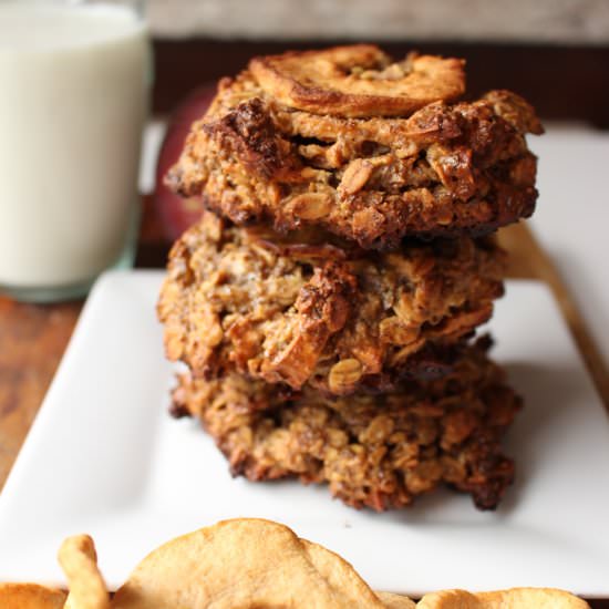 Apples and honey breakfast cookies - Recipe photo by meandthemoose