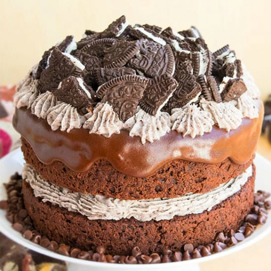 Easy Chocolate Oreo Cake - Recipe photo by Cakewhiz