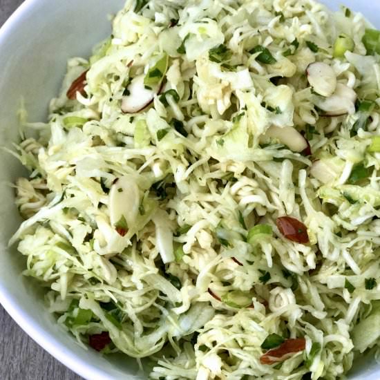 Cabbage Salad The Kids Will Eat - Recipe photo by simmerandsauce