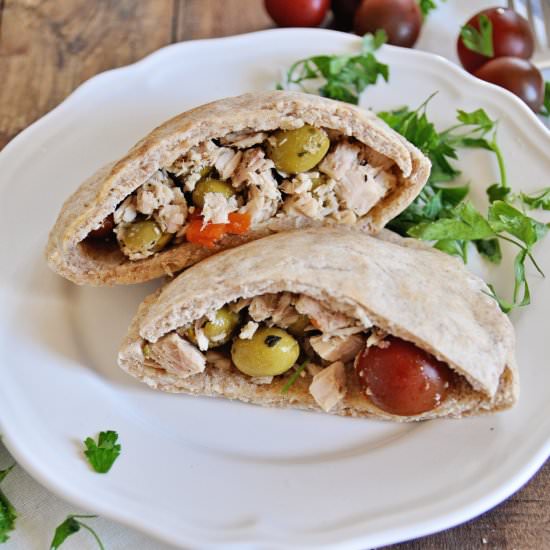 15 Minute Homemade Pita Pockets - Recipe photo by Spain on a Fork
