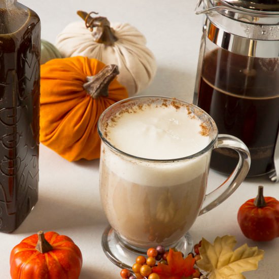 Pumpkin Spice Simple Syrup - Recipe photo by DeliciouslyPlated
