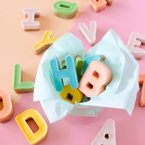 Alphabet Toffee - Recipe photo by clubcrafted