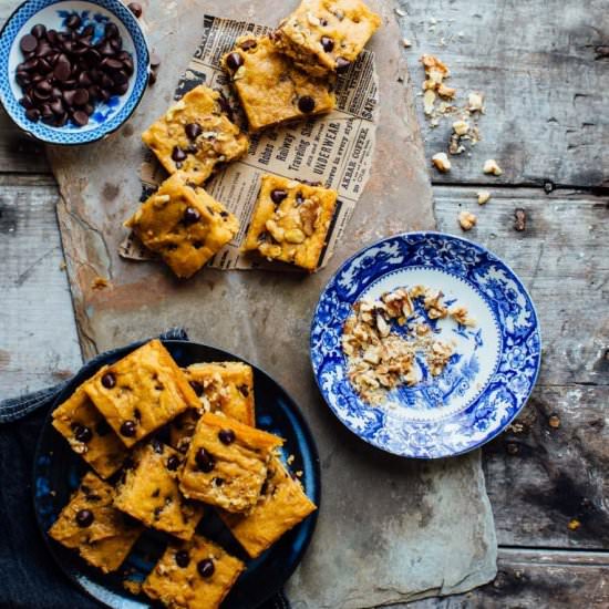 Sweet Potato Blondies - Recipe photo by healthy seasonal recipes