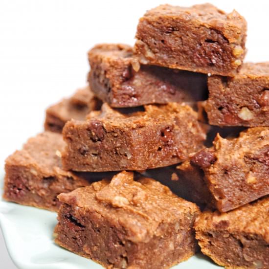 Pumpkin Pecan Brownies - Recipe photo by personallypaleo