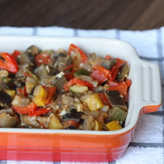 Ratatouille - Recipe photo by adashofzest