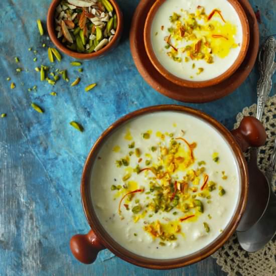 Paneer Kheer - Recipe photo by Funfoodandfrolic