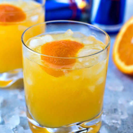 Electric Orange Pisco Sour - Recipe photo by certifiedpastryaficionado